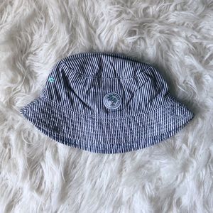 Blue and White H&M Summer Hat